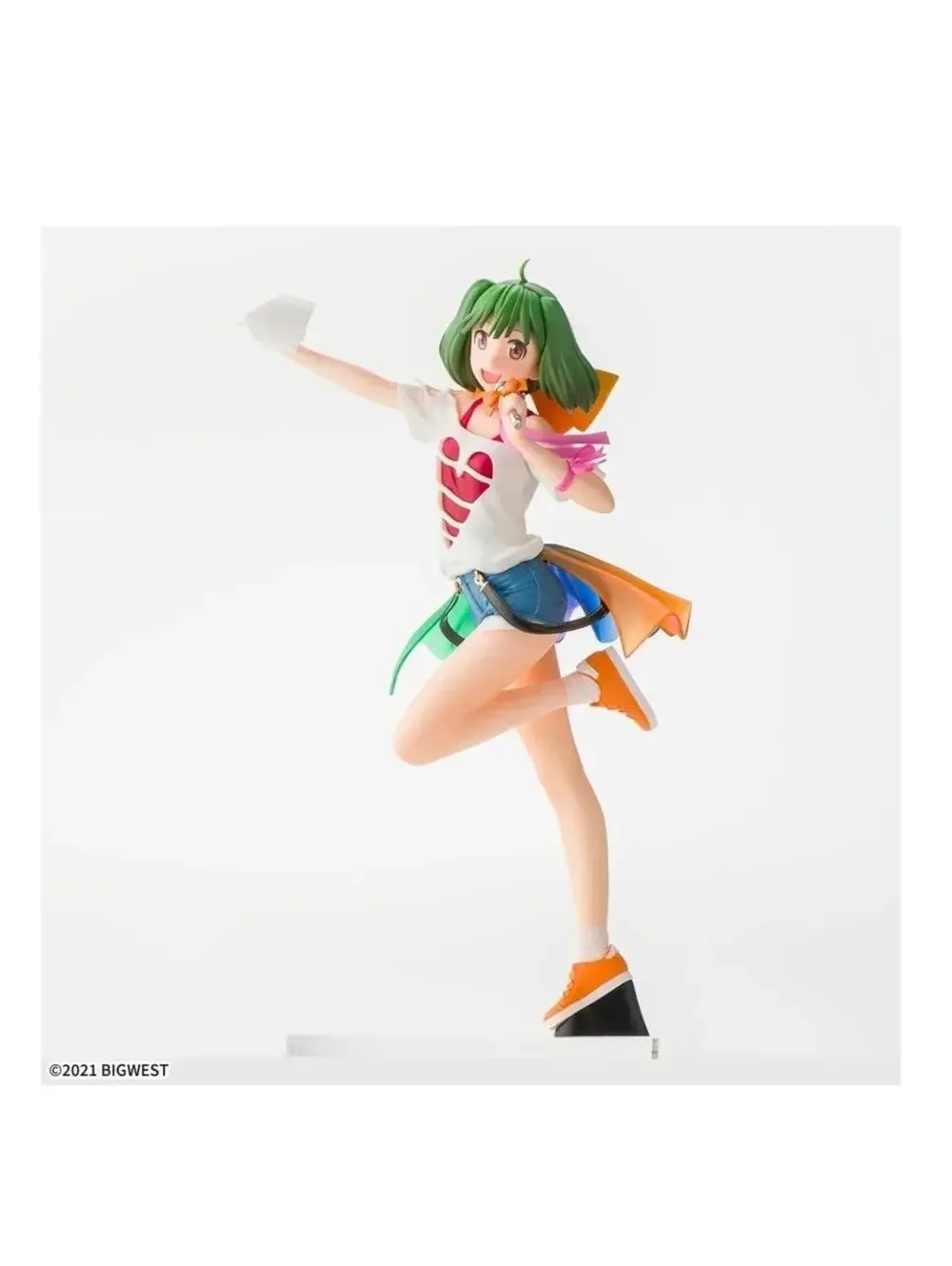 Bandai Macross Frontier Ranka Lee Figure  Multicolor Excellent Anime